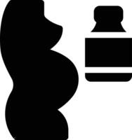 pregnancy medicine vector illustration on a background.Premium quality symbols.vector icons for concept and graphic design.