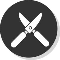 Shears Vector Icon Design