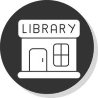 diseño de icono de vector de biblioteca