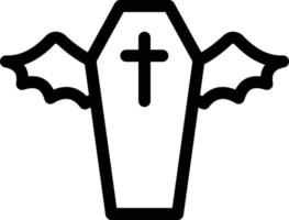 coffin wings vector illustration on a background.Premium quality symbols.vector icons for concept and graphic design.