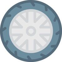 Wheel vector illustration on a background.Premium quality symbols.vector icons for concept and graphic design.