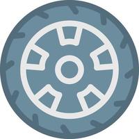 Wheel vector illustration on a background.Premium quality symbols.vector icons for concept and graphic design.