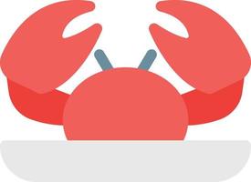 crab vector illustration on a background.Premium quality symbols.vector icons for concept and graphic design.