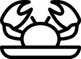 crab vector illustration on a background.Premium quality symbols.vector icons for concept and graphic design.