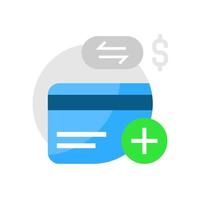 top up button, transfer, add money to account concept illustration flat design vector eps10. modern graphic element for landing page, empty state ui, infographic, icon