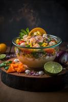 ceviche alta calidad imágenes escaparate esta amado tradicional plato en todas sus gloria, desde clásico calle comida a gastrónomo estilos. Perfecto para libros de cocina, comida blogs, menú foto