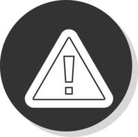 Caution Vector Icon Design