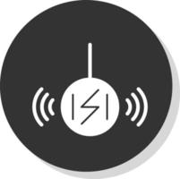 Wireless Charging Vector Icon Design