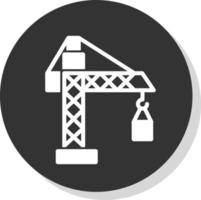 Crane Vector Icon Design