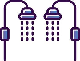 Shower Vector Icon Design