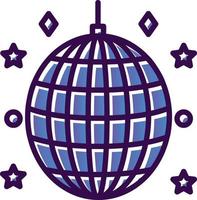 Disco Ball Vector Icon Design