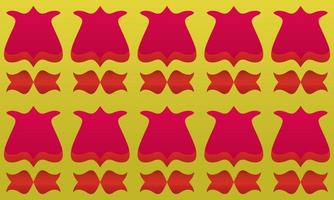 Red pattern for wallpaper vector