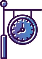 diseño de icono de vector de reloj