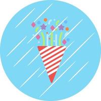 Confetti Vector Icon Design