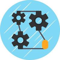 Cogwheels Vector Icon Design