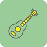 diseño de icono de vector de guitarra