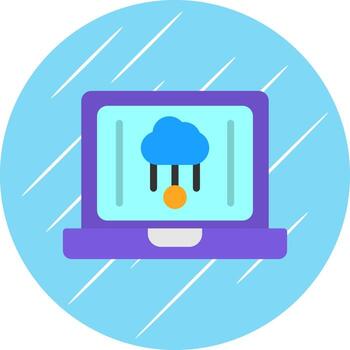 diseño de icono de vector computacional