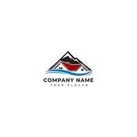 Real estate logo vector