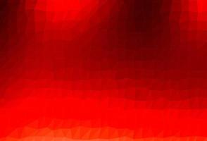 Light Red vector abstract polygonal texture.