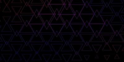 Dark Blue, Red vector pattern with polygonal style.