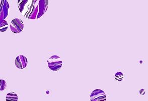 Light purple vector cover with spots.