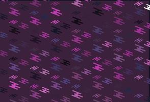 Light Purple, Pink vector backdrop with long lines.