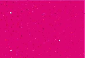 Light Purple, Pink vector texture in poly style with circles, cubes.