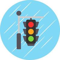 Traffic Lights Vector Icon Design