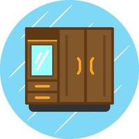 Wardrobe Vector Icon Design