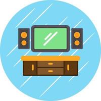 Home Theater Vector Icon Design