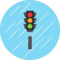 Traffic Lights Vector Icon Design