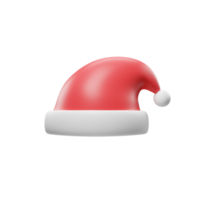 santa hatt ikon 3d png