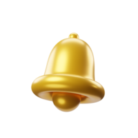 bell Christmas 3d icon png