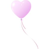 ballons en forme de coeur. png