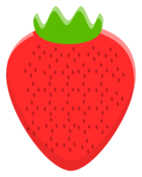 fraise autocollant png