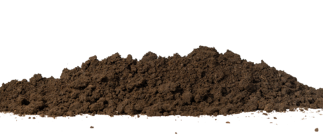 heap soil isolated png
