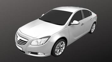 Car Mockup with black background photo