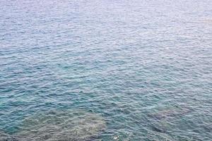 Calm blue sea photo