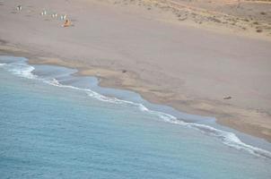 Coastal ocean view photo