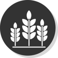 Wheat Vector Icon Design