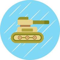 icono de vector de tanque