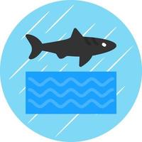 Shark Vector Icon Design