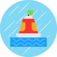 Buoy Vector Icon Design