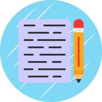 diseño de icono de vector de contrato