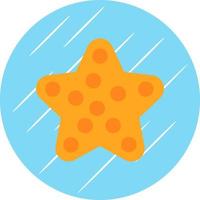 diseño de icono de vector de estrella de mar