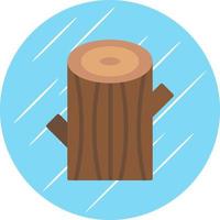 Log Vector Icon Design