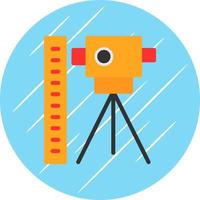 Theodolite Vector Icon Design