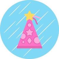 Party Hat Vector Icon Design