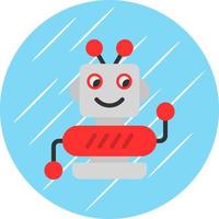 diseño de icono de vector de robot