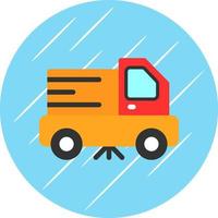 Street Sweeper Vector Icon Design